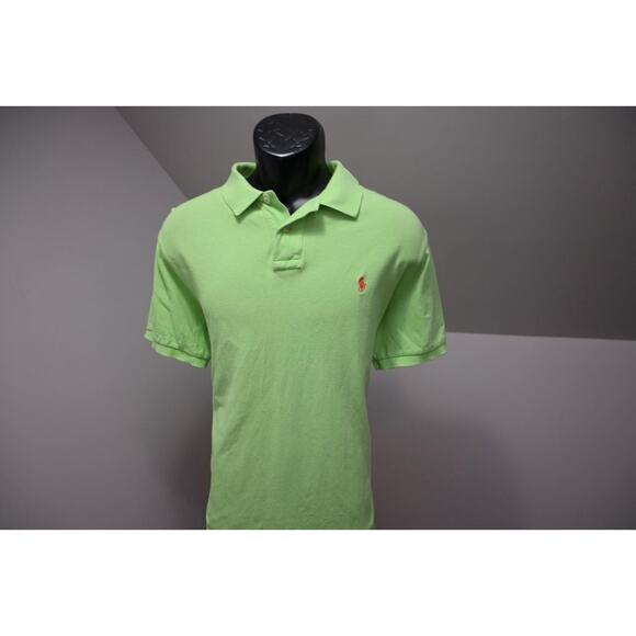 Polo Ralph Lauren Golf Polo Custom Fit Green Short Sleeve Mens Size XL - Picture 3 of 10